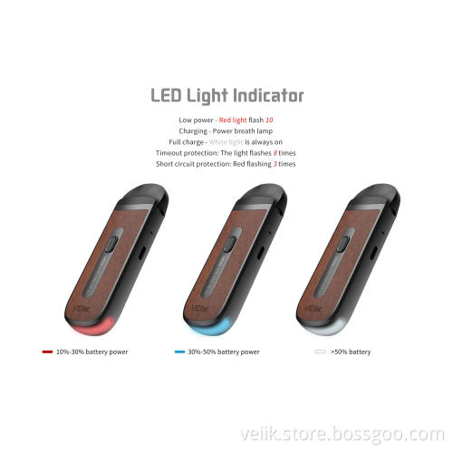 VEIIK battery vape pod electronic cigarette